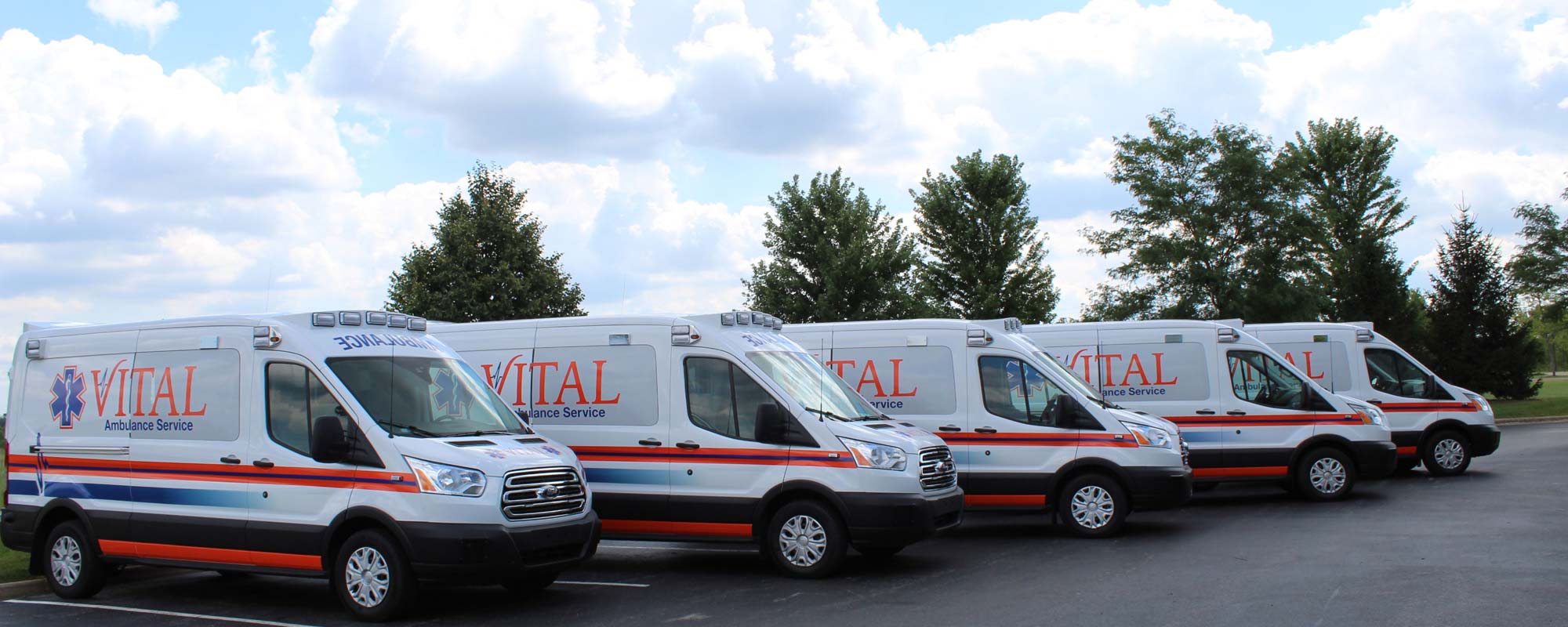 Vital Ambulances ready to serve patients